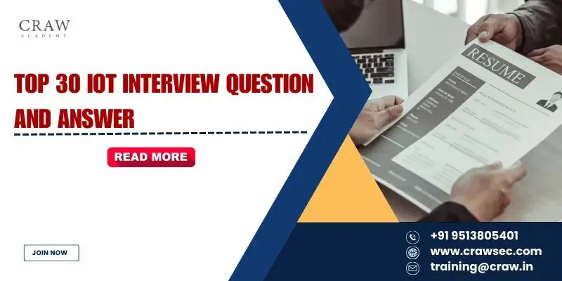List of Top 30 IoT Interview Questions and Answers [2025]